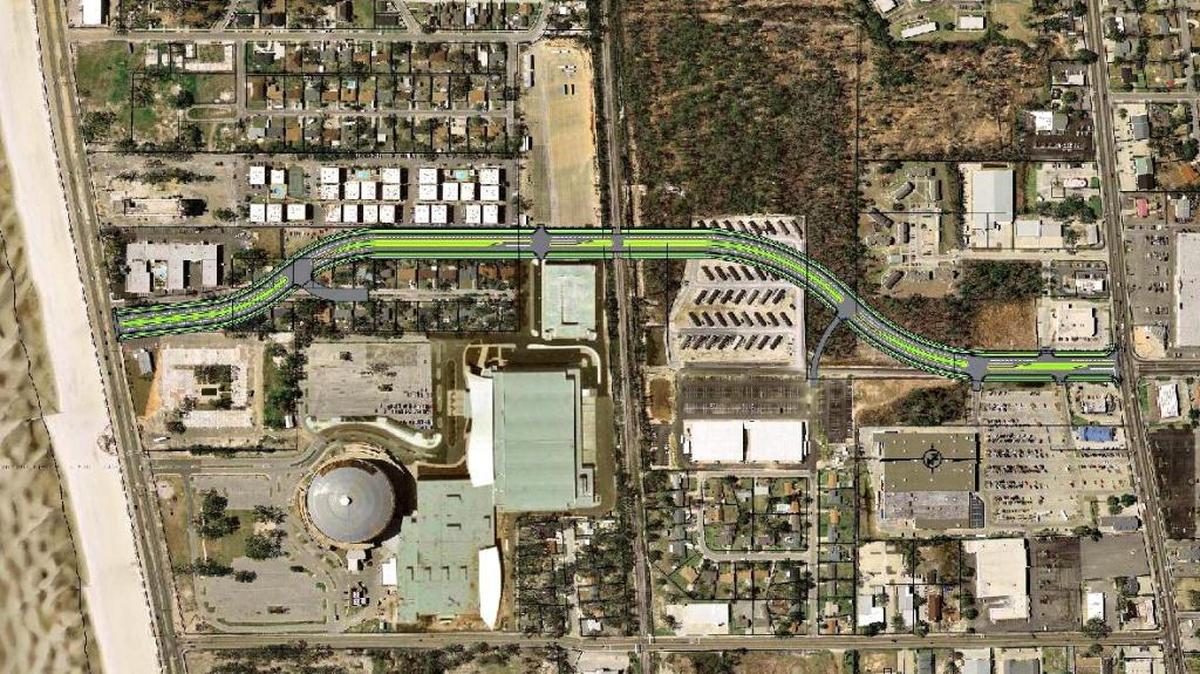 The Popp’s Ferry Extension will connect Pass Road to the north with U.S. 90 at the beach, easing traffic and providing the potential for more development along the route.