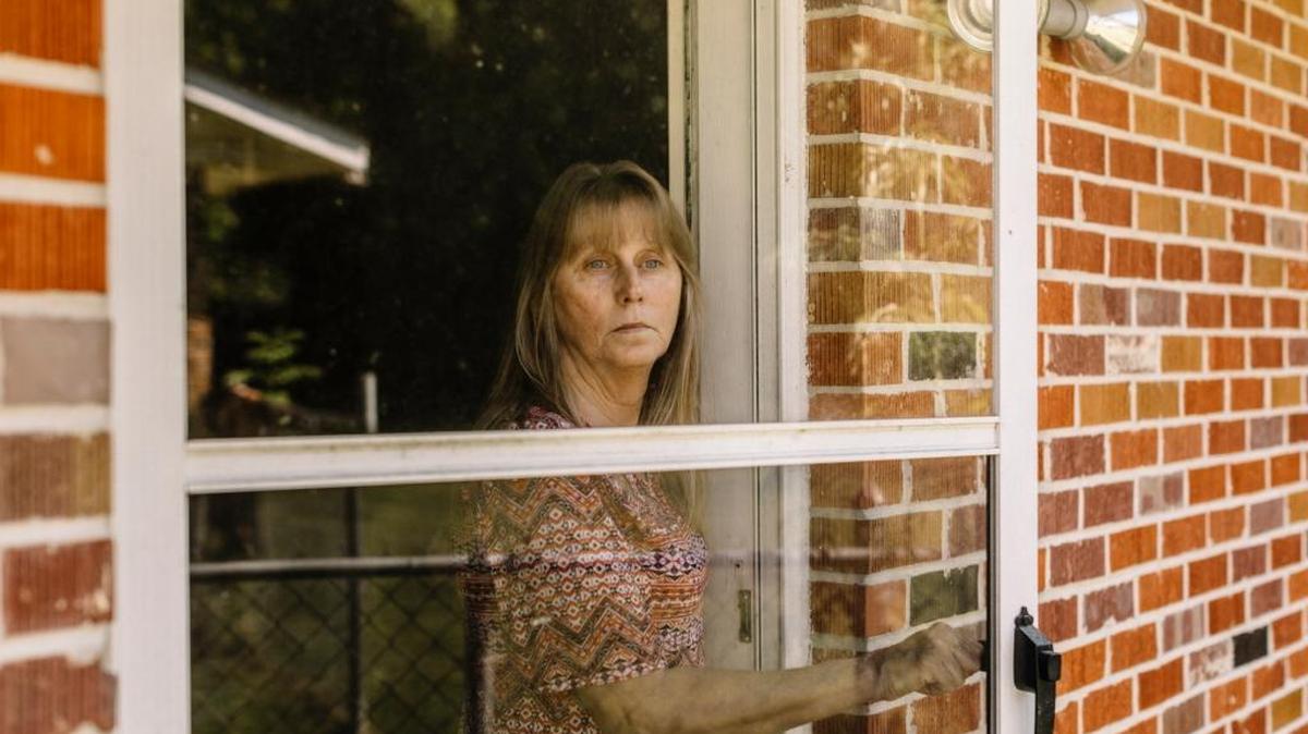 Former Walmart employee Gina Pitre in her home in Biloxi, Miss., April 25, 2018. Pitre is suing Walmart after she said she reported harassment by her store manager and the company failed to do anything about it.