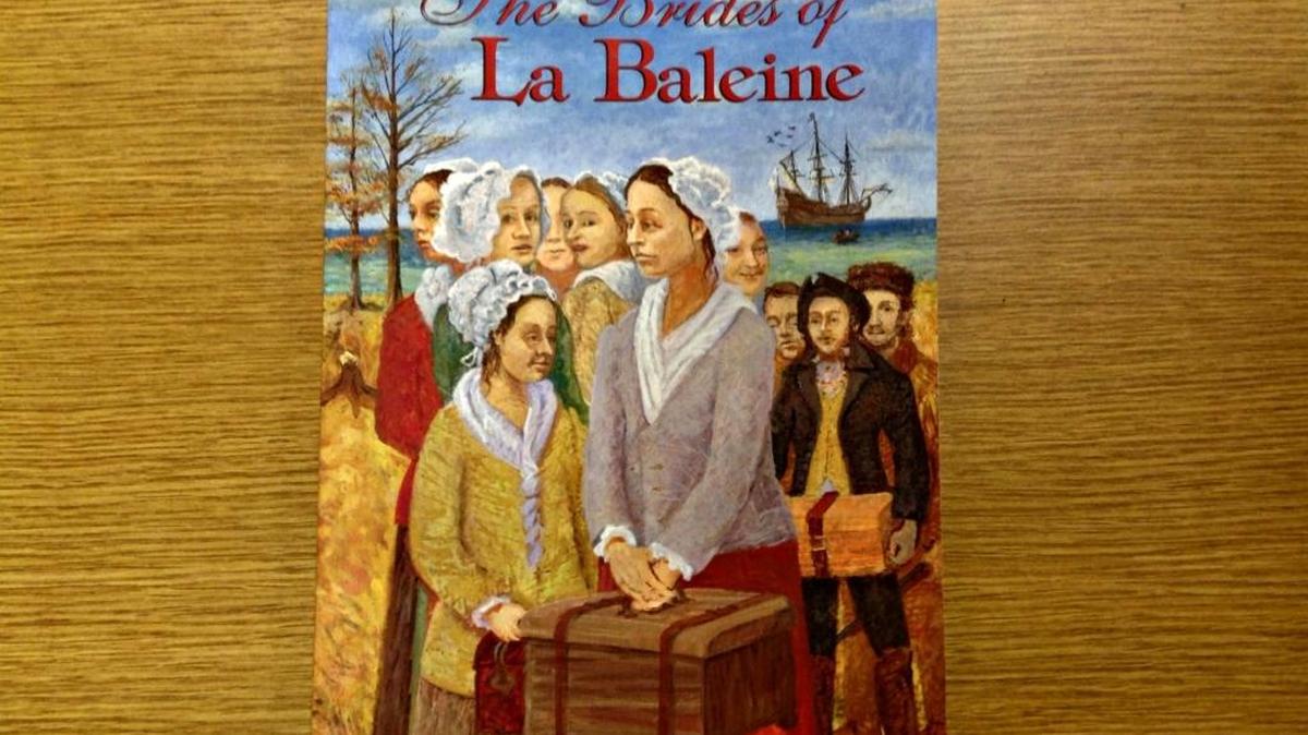 A new book, The Brides of La Baleine, tells the story of Biloxi’s equivalent of the Mayflower. The women who came from France in 1721 married and multiplied and many old Coast families can be traced to them.