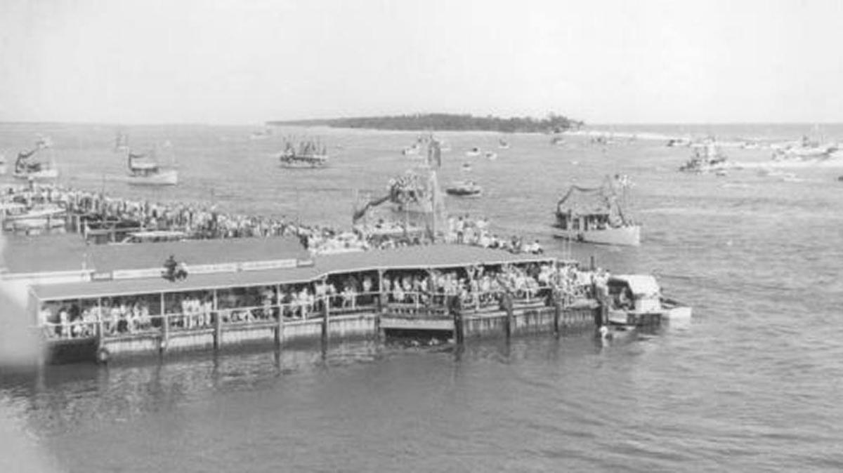 The Biloxi Small Craft Harbor before Hurricane Camille had a covered pier into the Mississippi Sound. A proposed waterfront plan looks to bring back the piers along the beach, around Point Cadet and on Back Bay.