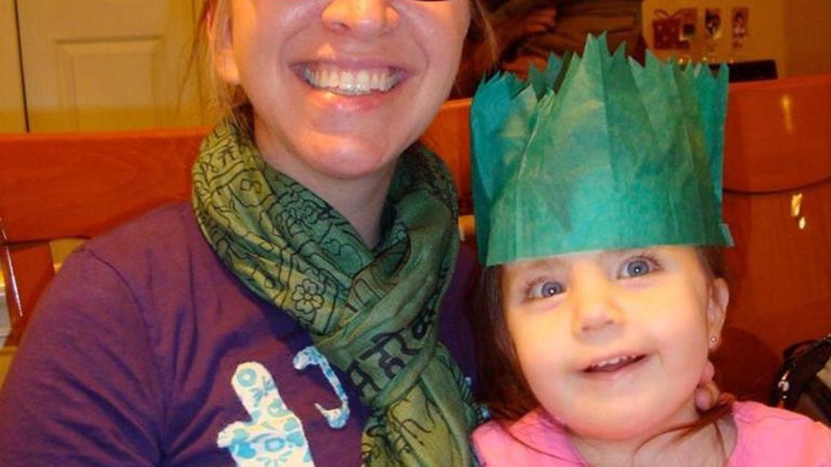 Amy Wilson and her daughter, Fionnula, have been living in hospitals for the past five months while Fionnula recovers from having most of her small intestines surgically removed.