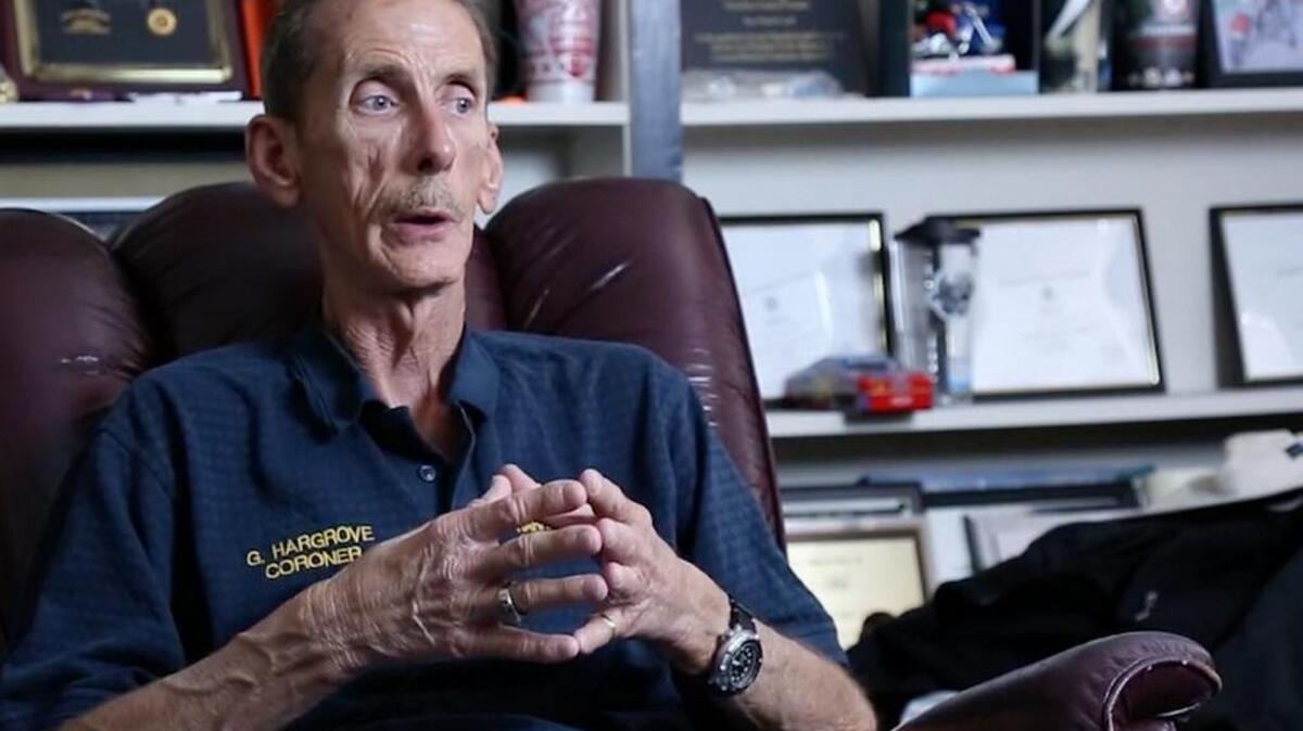 Harrison County Coroner Gary Hargrove