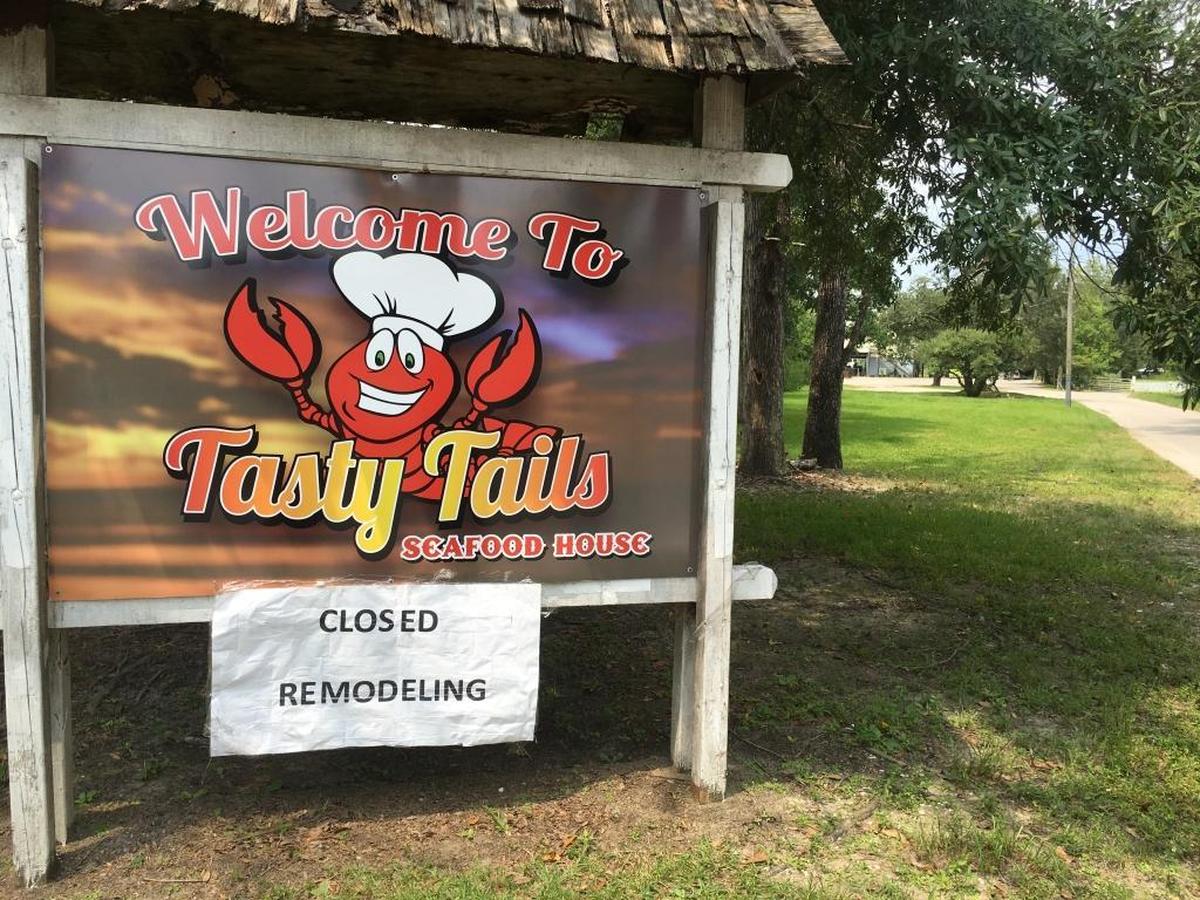 Tasty Tails Seafood House opened a second location on Bayou Bernard in Gulfport, in the former Blow Fly Inn location, in 2017.