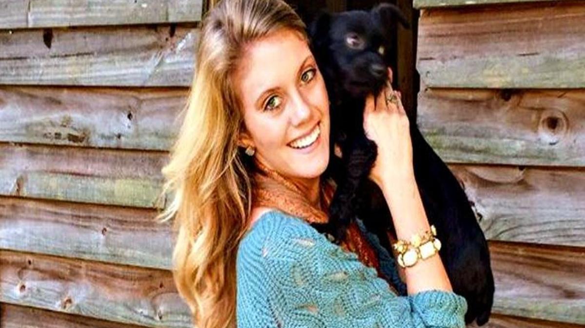 Sydney Pucheu and her dog Bella. The Gulfport native and her dog died in a traffic crash Monday on Interstate 20 in Lindale, Texas.