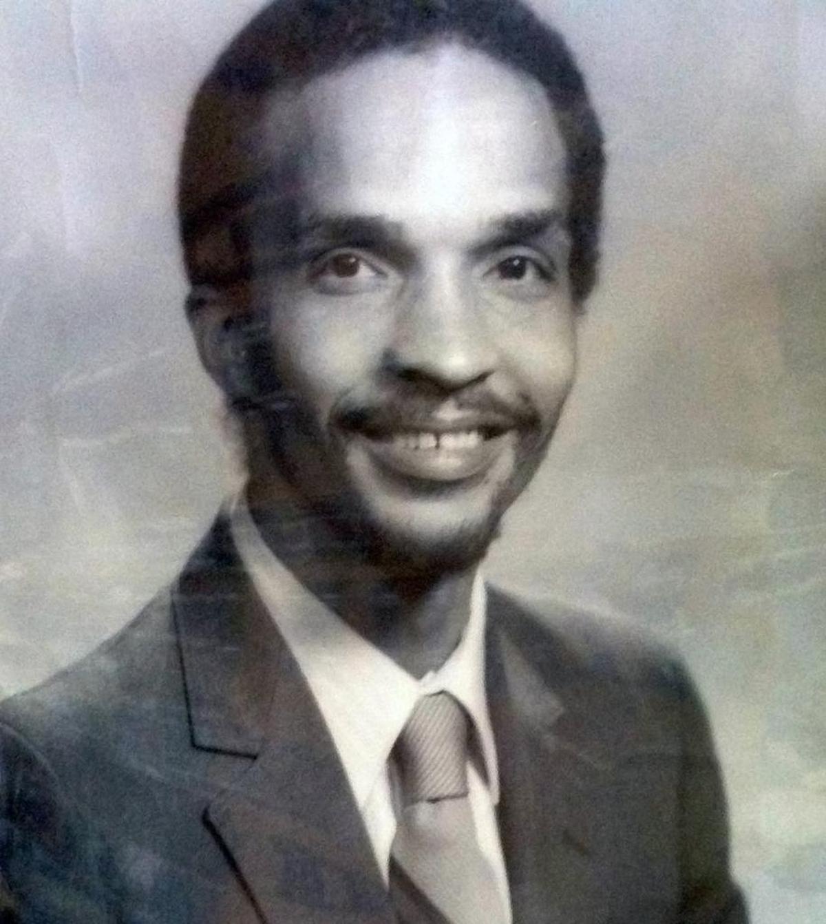 A photo from City Hall of the late Biloxi Councilman Michael Esters, who was killed at the Main Street crossing in 1983.