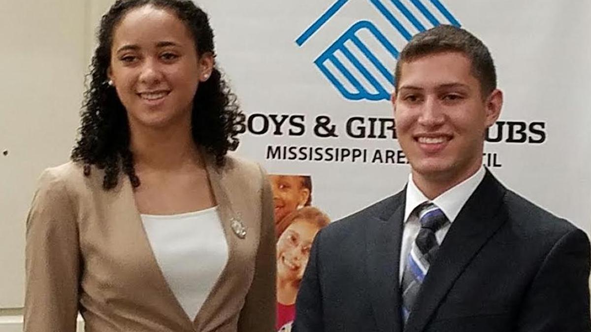 Cayla Derbigny and Joshua Martin Rivera have brought home the top two statewide awards for the Boys & Girls Clubs in Mississippi.