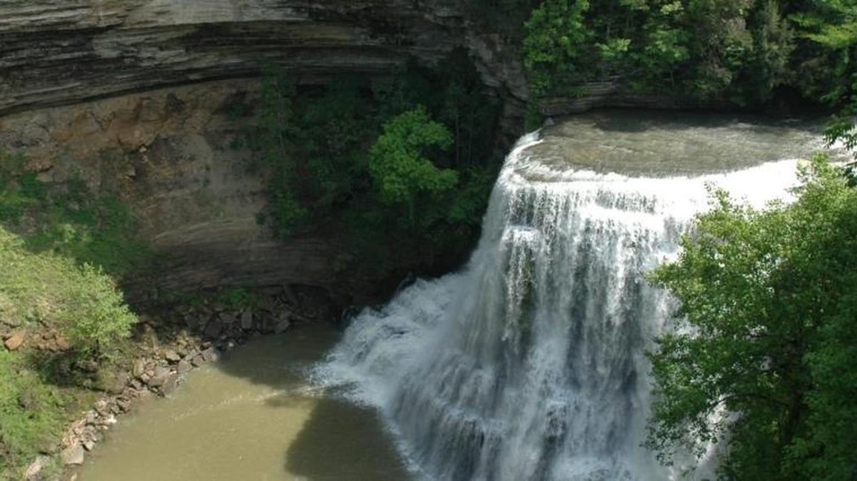 Burgess Falls State Park in Sparta, Tennessee