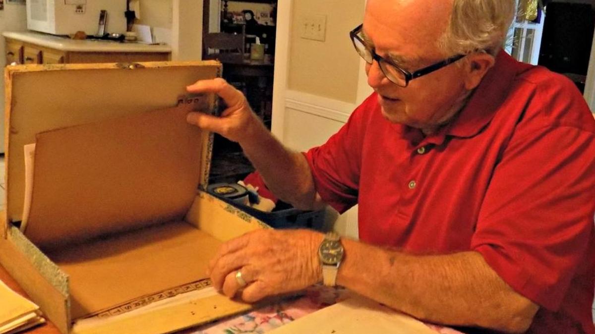 Alton Bankston of Biloxi found this box of letters written by his students more than 50 years ago. Since an article ran in the Sun Herald about his find and his intent to return them to his students, he’s had calls from California, Oregon and locally asking about the letters.