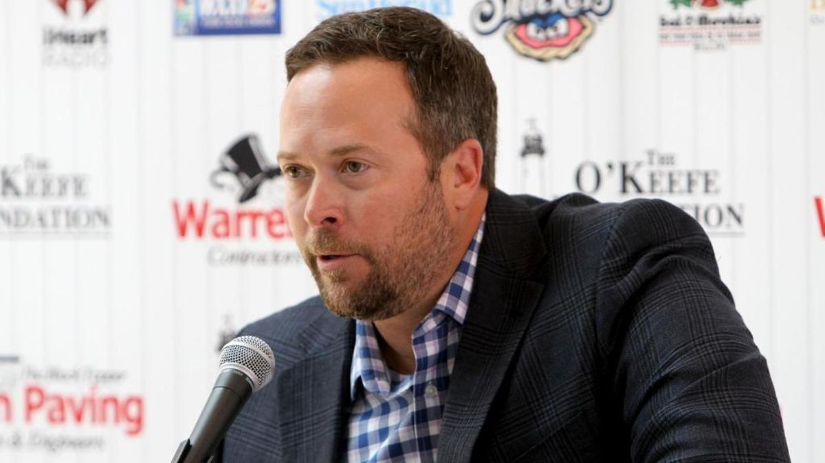 Doug Thompson speaks at Our Love Affair with Baseball at the Ohr-O'Keefe Museum of Art in 2016. He’s back home Thursday to be honored at the 25th annual Biloxian Made Good at MGM Park.