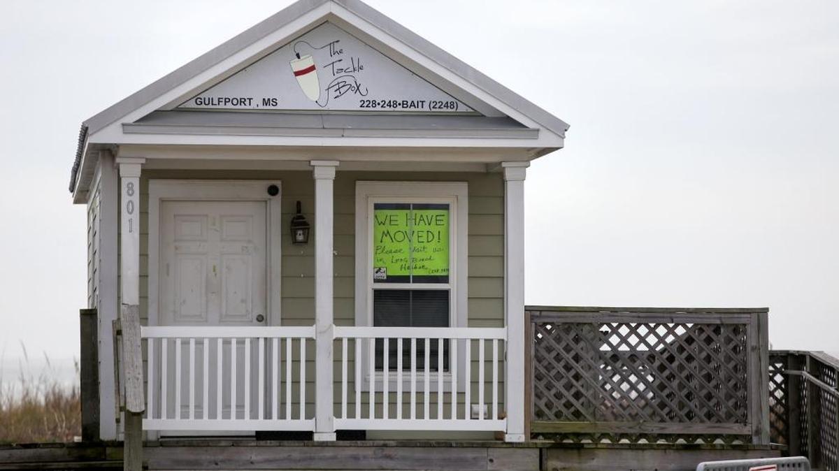 The city of Gulfport is looking for a new tenant for the bait shop at Gulfport harbor, formerly known as The Tackle Box.