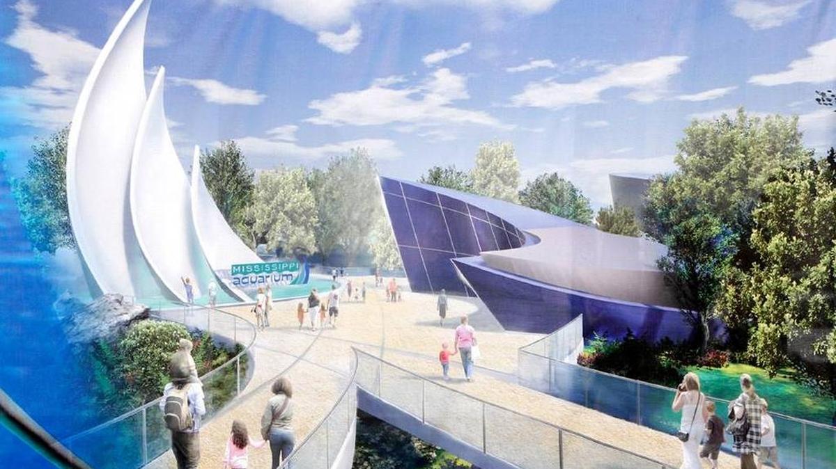 PGAV Destinations of St. Louis designed the Mississippi Aquarium.