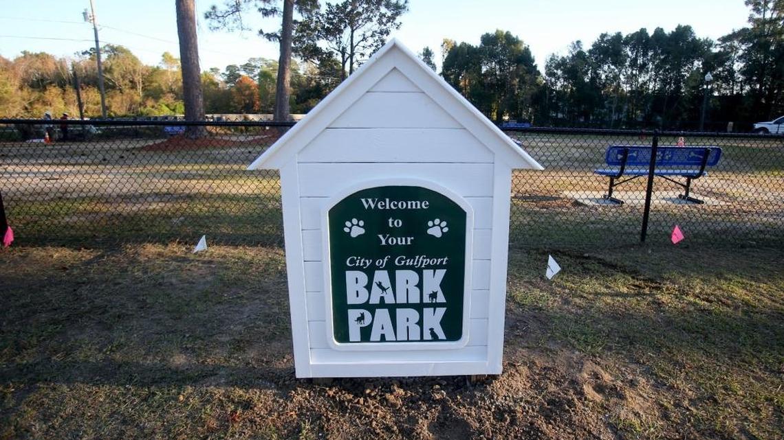 Gulfport is opening its first park for pooches on Wednesday