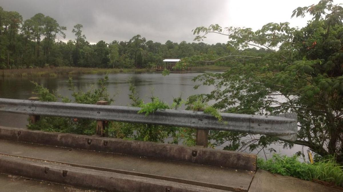 The old Dantzler Street bridge in Moss Point was been torn down and rebuilt three feet higher to accommodate charter boats entering Rhodes Bayou for the new Pascagoula River Audubon Center on Arthur Street in Moss Point.