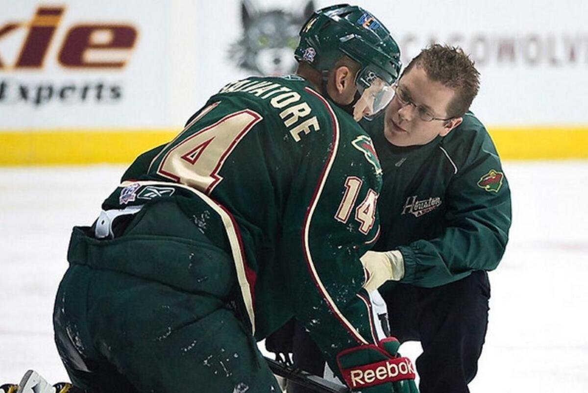 Gulfport’s Jody Green fell in love with hockey when the Sea Wolves came to town. Now he’s an assistant athletic trainer for the New York Islanders in the NHL.