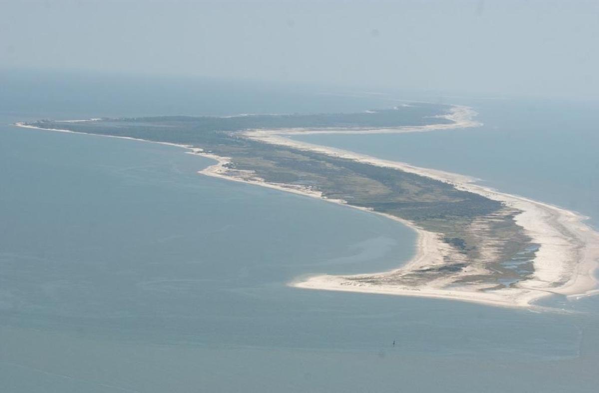 Horn Island is a slip of land, 10 miles off the coast of Ocean Springs, and is a national wilderness area. A portion of the protected island is for sale for $25 million.