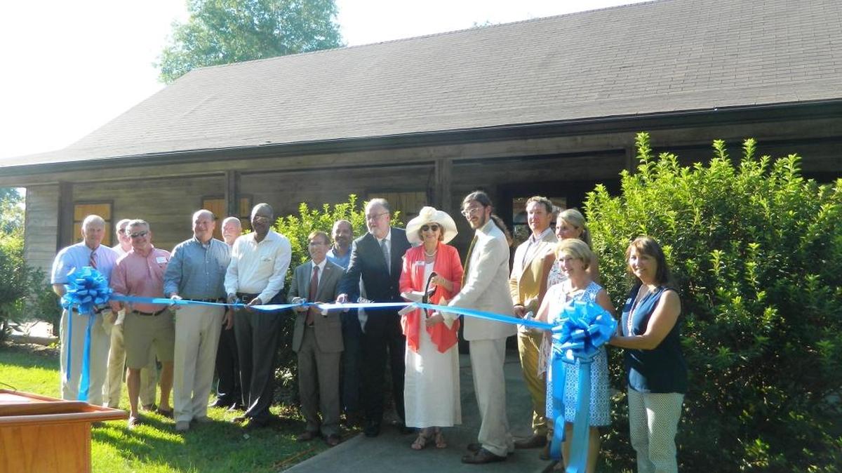 Ribbon cutting was last year for the museum that holds a display that won an international design award.