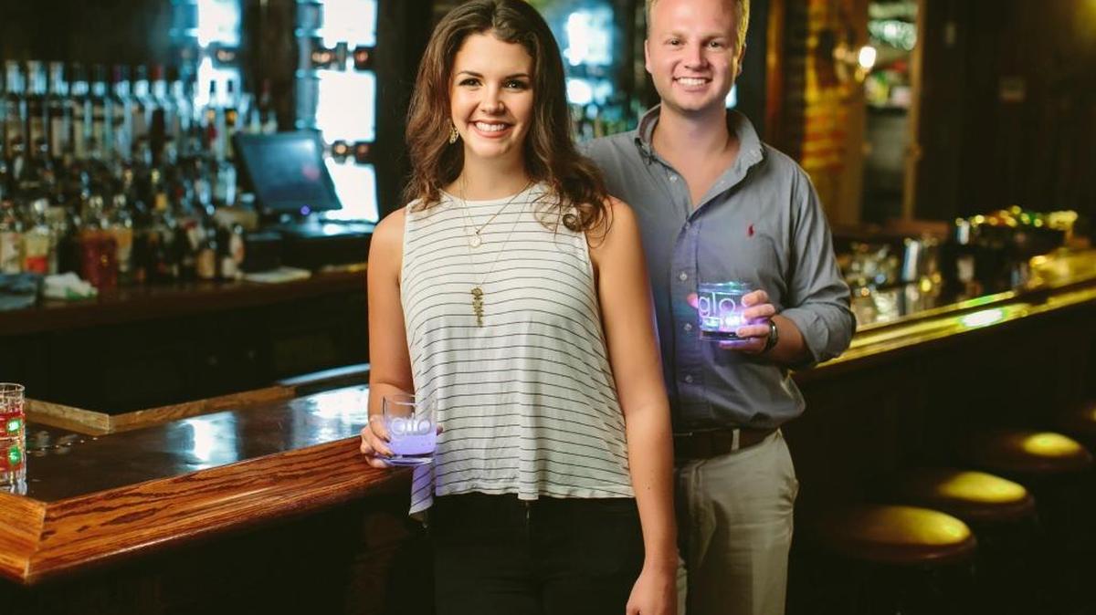 Kaylie Mitchell and Hayden Walker will be taking their product, Glo, to the Academy Awards.