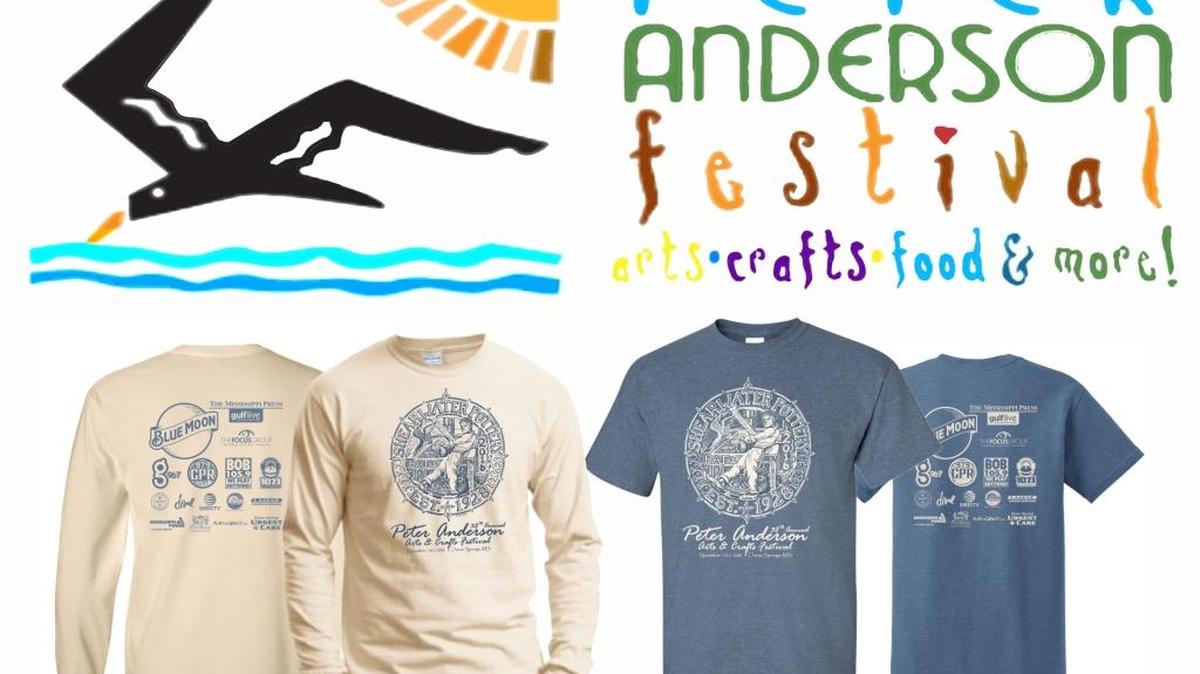 The 2016 Peter Anderson Festival T-shirt design