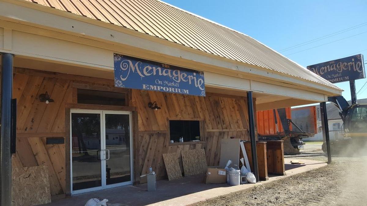 The Menagerie on Market, an emporium of shopping booths, is coming to Market Street in Pascagoula, opening this weekend.