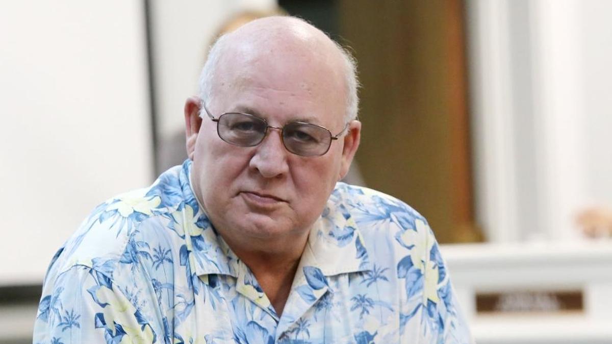 Ocean Springs Public Works Director Andre Kaufman attends Board of Aldermen meeting on April 6, 2015. The Board went into executive session to discuss whether Kaufman should remain suspended or be reinstated. Former Mayor Connie Moran had suspended him with pay in response to the state auditor’s investigation of his department.