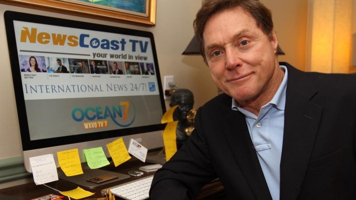 Edward St. Pe', general manager at WXVD TV-7 in Ocean Springs is offering viewers a different perspective with TV news from Europe.