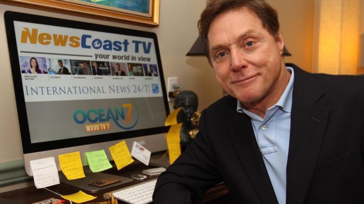Edward St. Pe', general manager at WXVD TV-7 in Ocean Springs is offering viewers a different perspective with TV news from Europe.