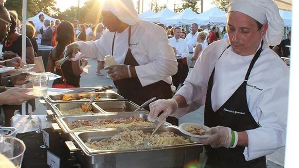 Chefs show what they have to offer at the Taste of Ocean Spring festival. It returns to downtown Ocean Springs on Thursday.