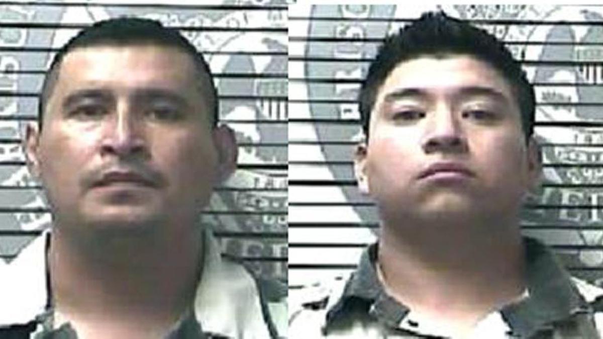 Alejandro Menera Martinez, left, and Casimiro Cardona Chacon