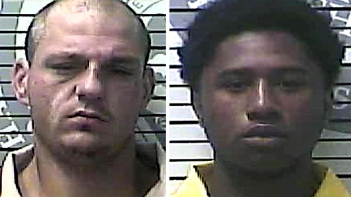 Ronnie Winningham, left, and Darius Bland