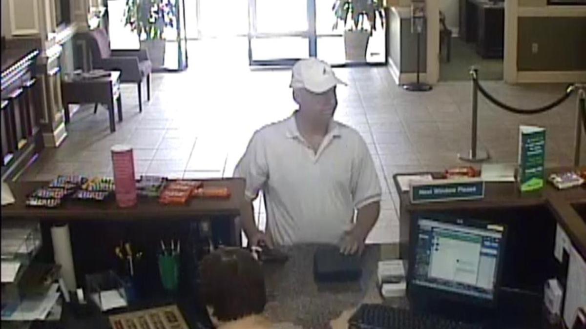 This man is sought in the 10:40 a.m. robbery Tuesday of BancorpSouth on Pass Road in Biloxi.