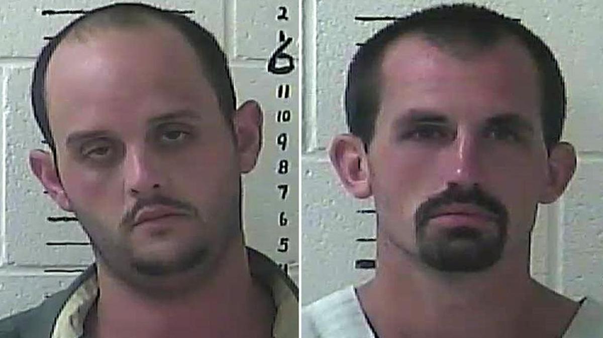 Dameon Cuevas, left, Jeremy Perkins