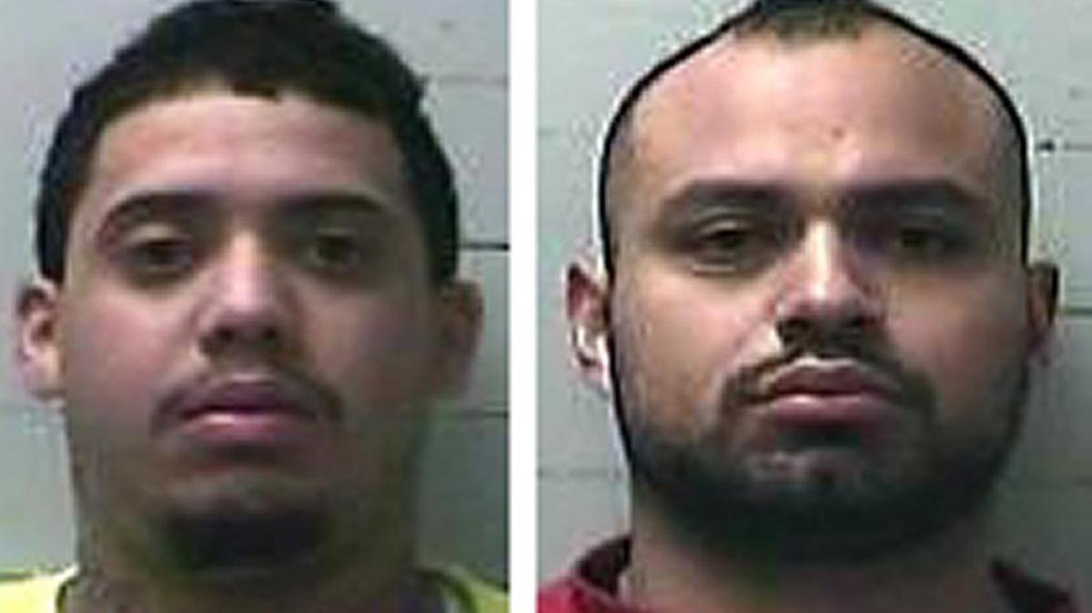 Jandiel Omar Viera-Orellano, left, and Carlos Anibal Gonzalez
