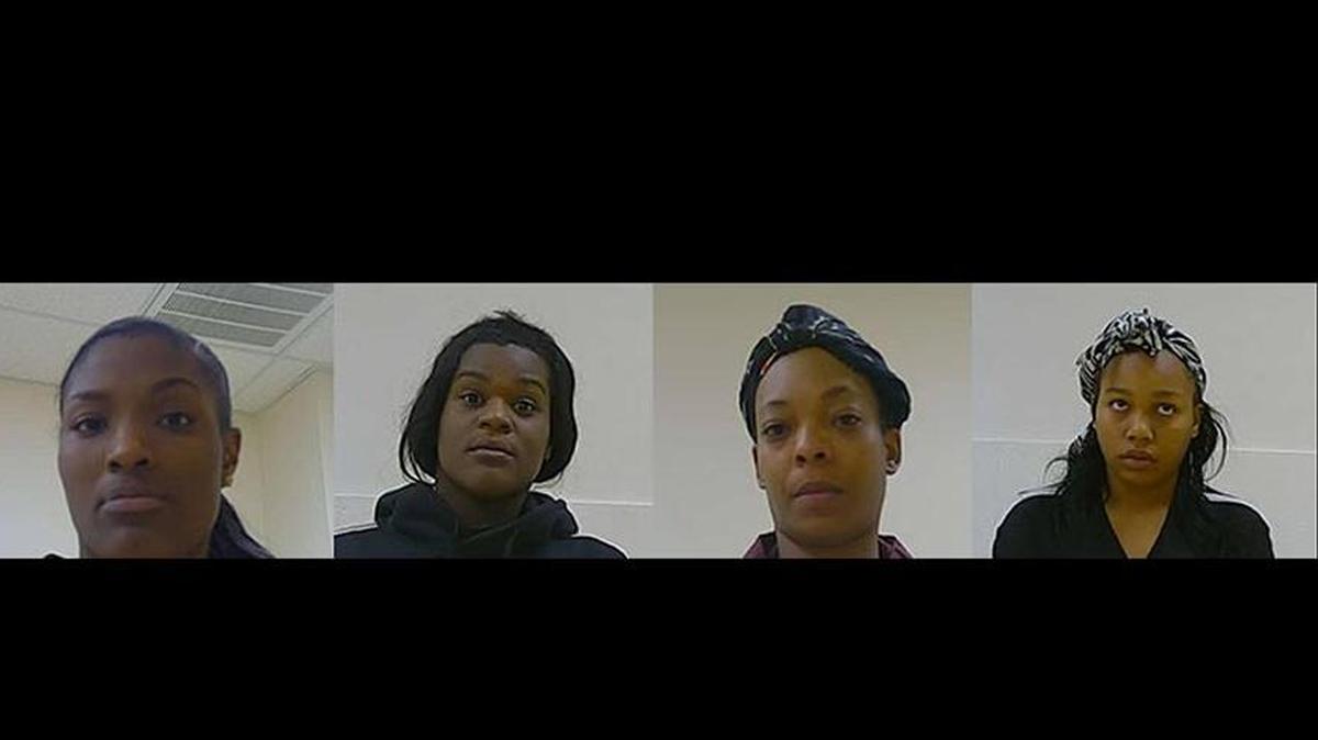 Jasmine Anderson, Lamonica Boone, Phyllis Williams, and Tinisha Massey