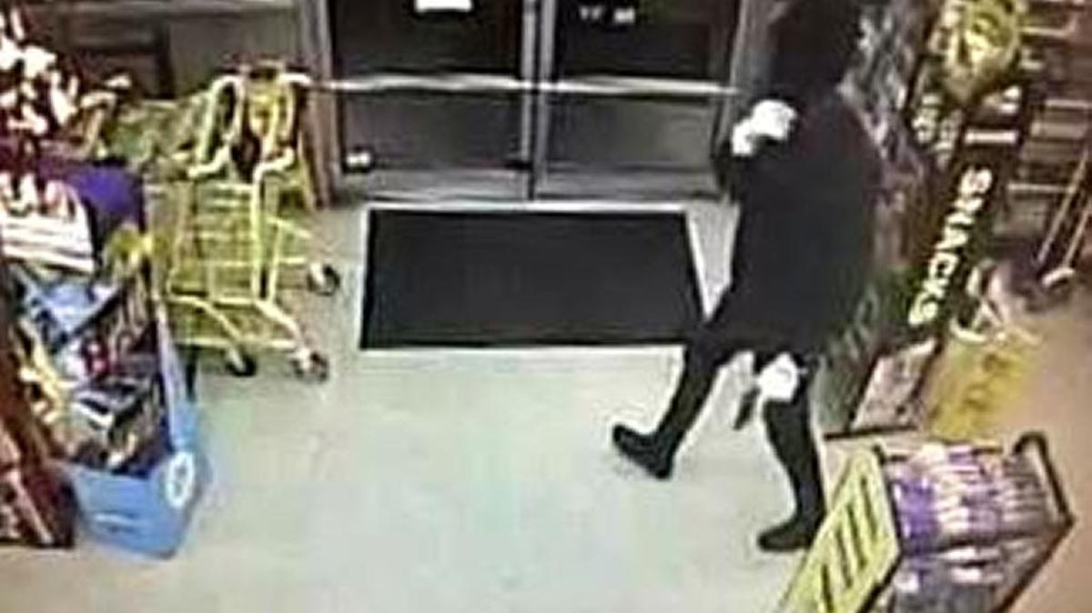 Ocean Springs police want help to identify this masked armed man who tried to force a Dollar General store worker to open the safe.