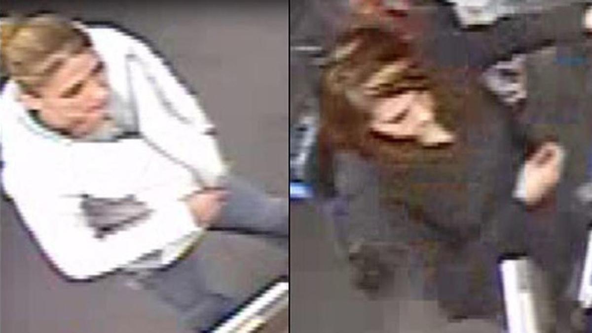 The woman on the left is wanted in connection to credit card fraud that happened Dec. 11 at the Biloxi Super Walmart. The woman pictured on the right is wanted for a Dec. 12 incident of credit card fraud at the same location.