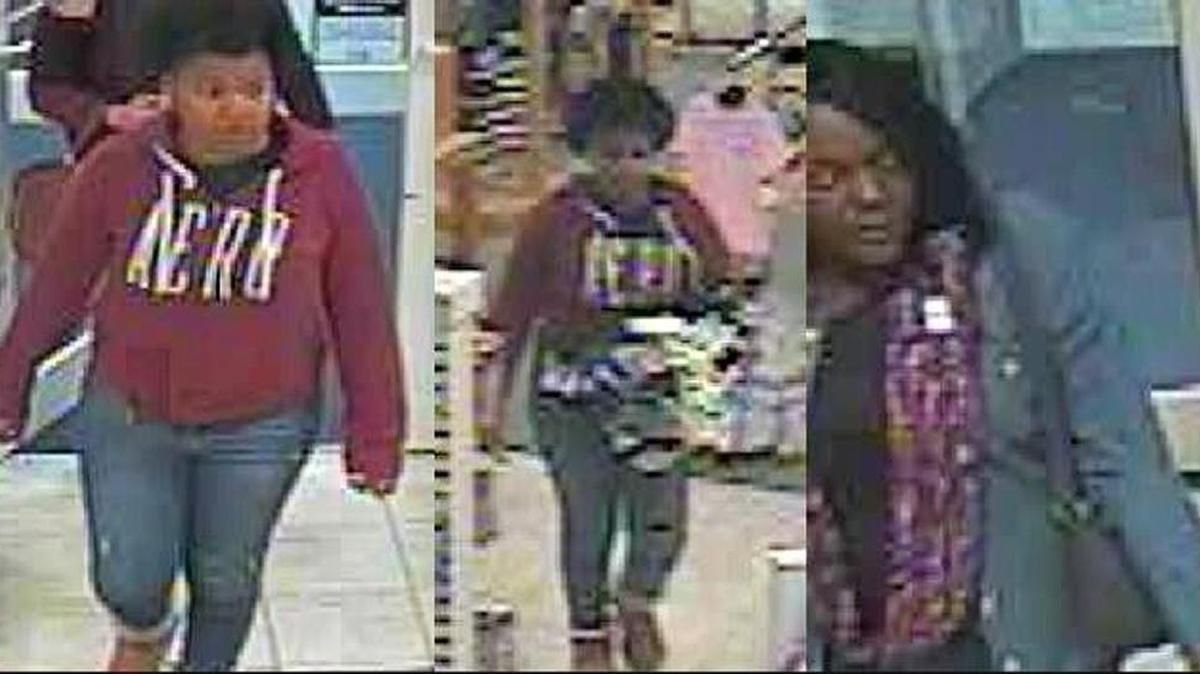 Biloxi police say these two women shoplifted more than $1,000 in clothes from Belk department store at Edgewater Mall. Police want help to identify them.