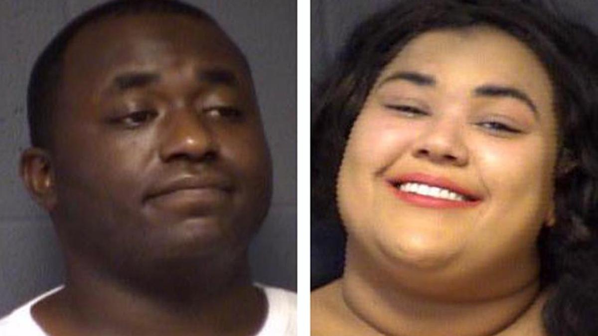 James Bryant, left and Christina Martinez