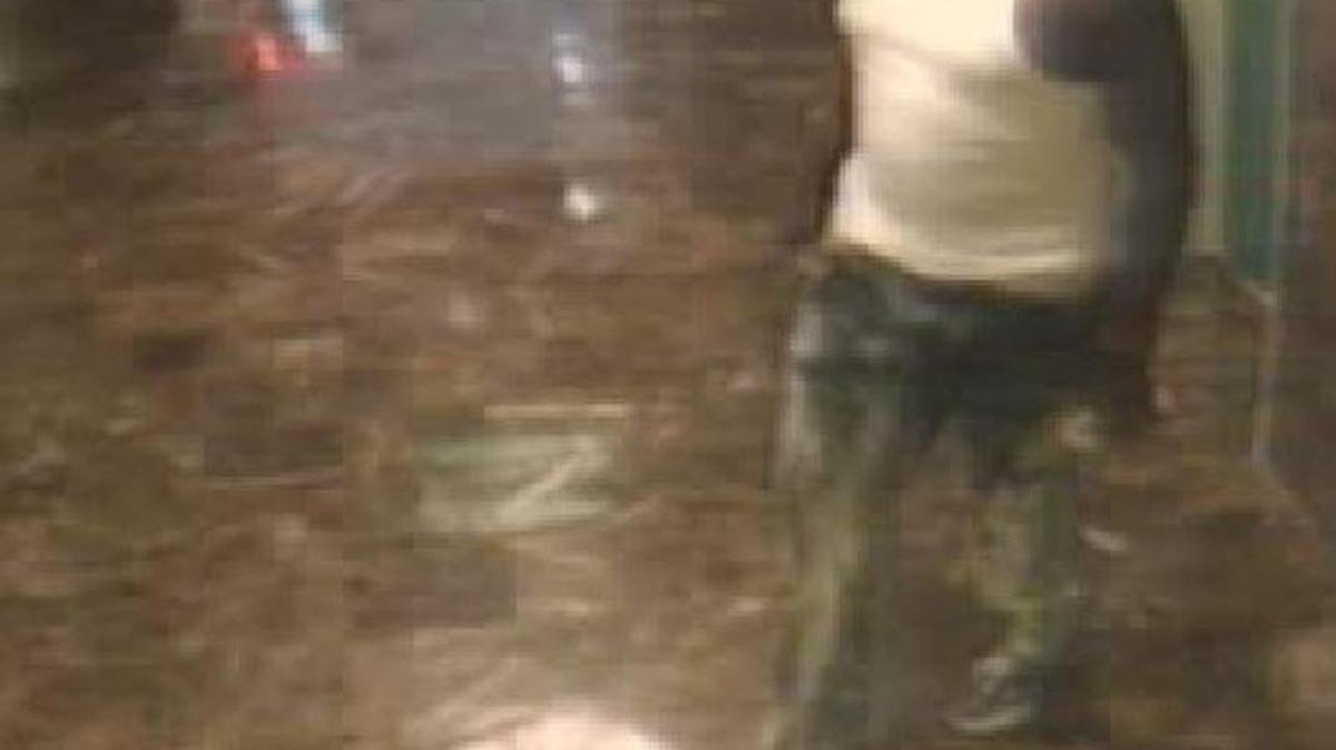 A man seen in surveillance footage from a business on Bayview Avenue is wanted for questioning by Biloxi police in connection with a grand larceny.