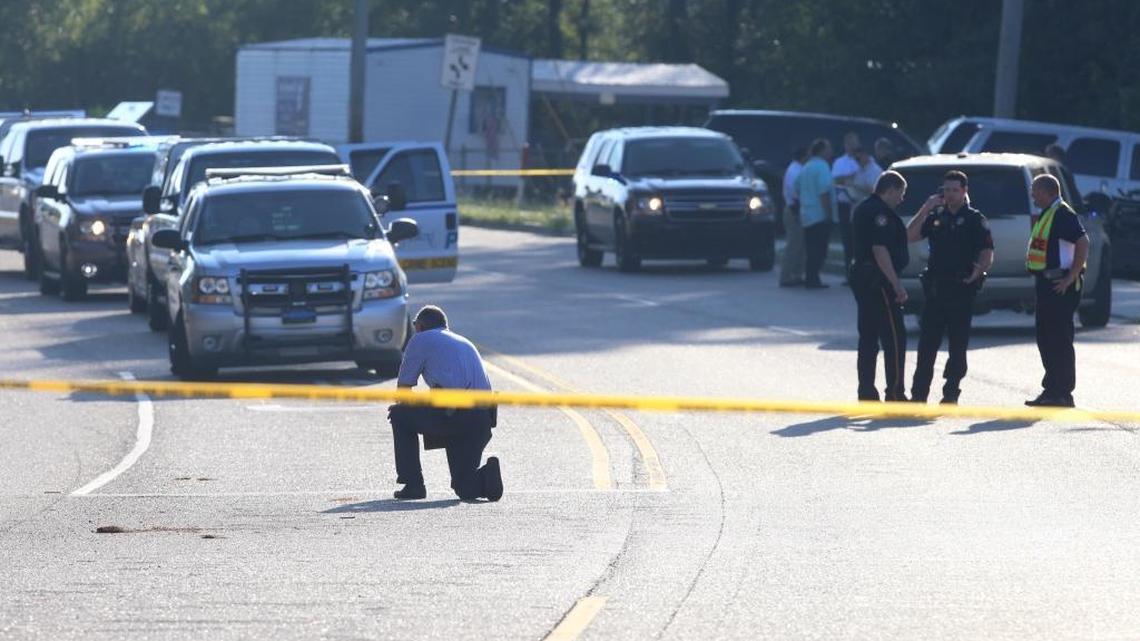 Police investigate a fatal officer-involved shooting on Wednesday. It's the first officer-involved shooting in Biloxi since March 10, 2016.