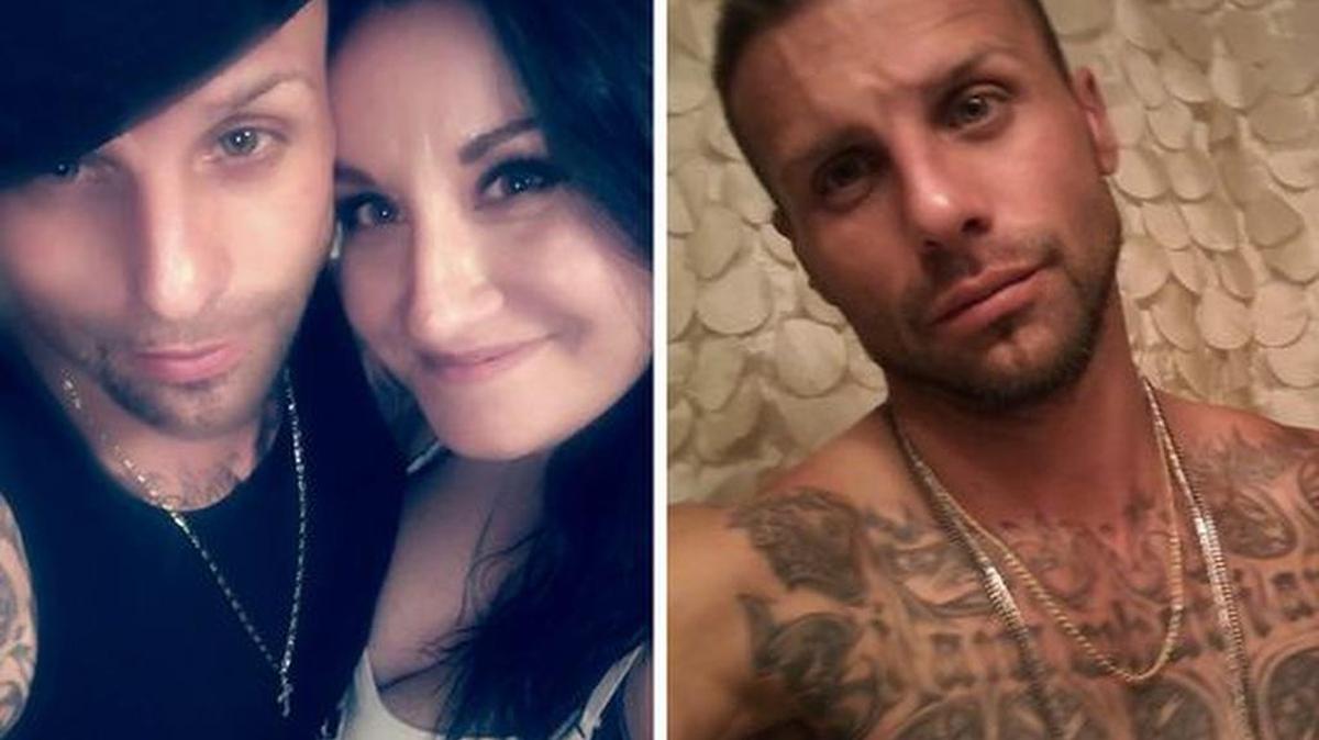 Jamison Layne Townsend, 35, of Missouri, and her boyfriend, Josh, last name unknown, pictured together on left, Josh on right, are the main suspects in a Pascagoula jewelry store robbery last week. On Monday, Jackson Police Department said it was looking into the couple as possible suspects in a triple homicide at a local pawn shop over the weekend.