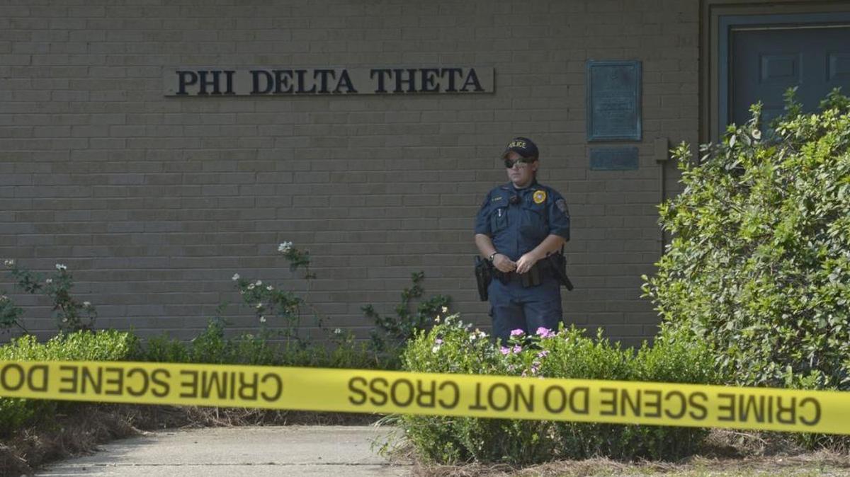 LSU Police are investigating an incident, Thursday, September 14, 2017, at an on campus fraternity house, Phi Delta Theta, after an individual was brought to the hospital overnight and later died.