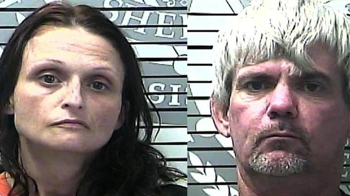 Tisha Hester, left, and Jimmy Clolinger