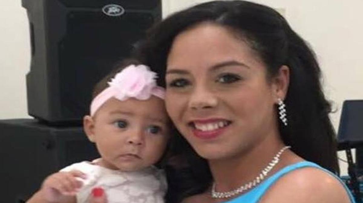 In a photo taken within the last month, Kristina Quintini, 28, of Bay St. Louis holds her baby, Mia Mueller, now six months old. Quintini and the baby's father, Demetrius “Demit” Mueller, were killed Saturday night. Baby Mia is recovering in a New Orleans hospital from a gunshot wound to the shoulder.