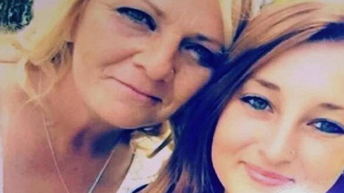 Darlene Deschamp is shown with her daughter, Vanessa Mauffray, who was killed in a boating collision June 25.