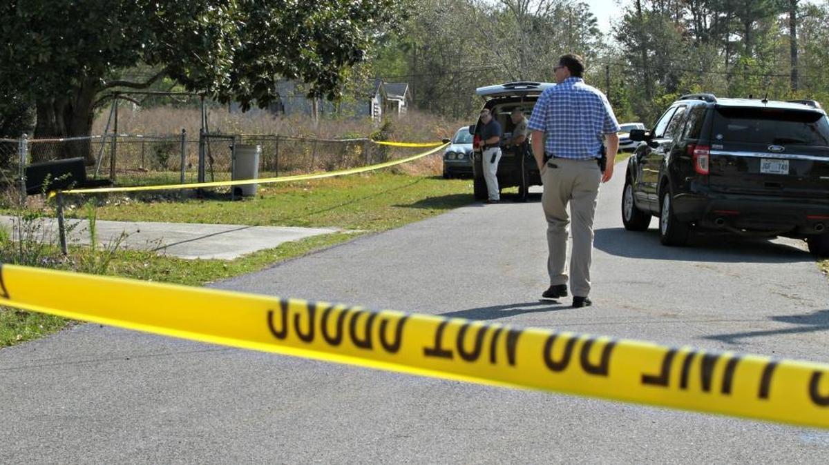 Jackson County sheriff's investigators were called Monday morning to the Virginia City community of Latimer after someone found a body in a freezer inside a house there.