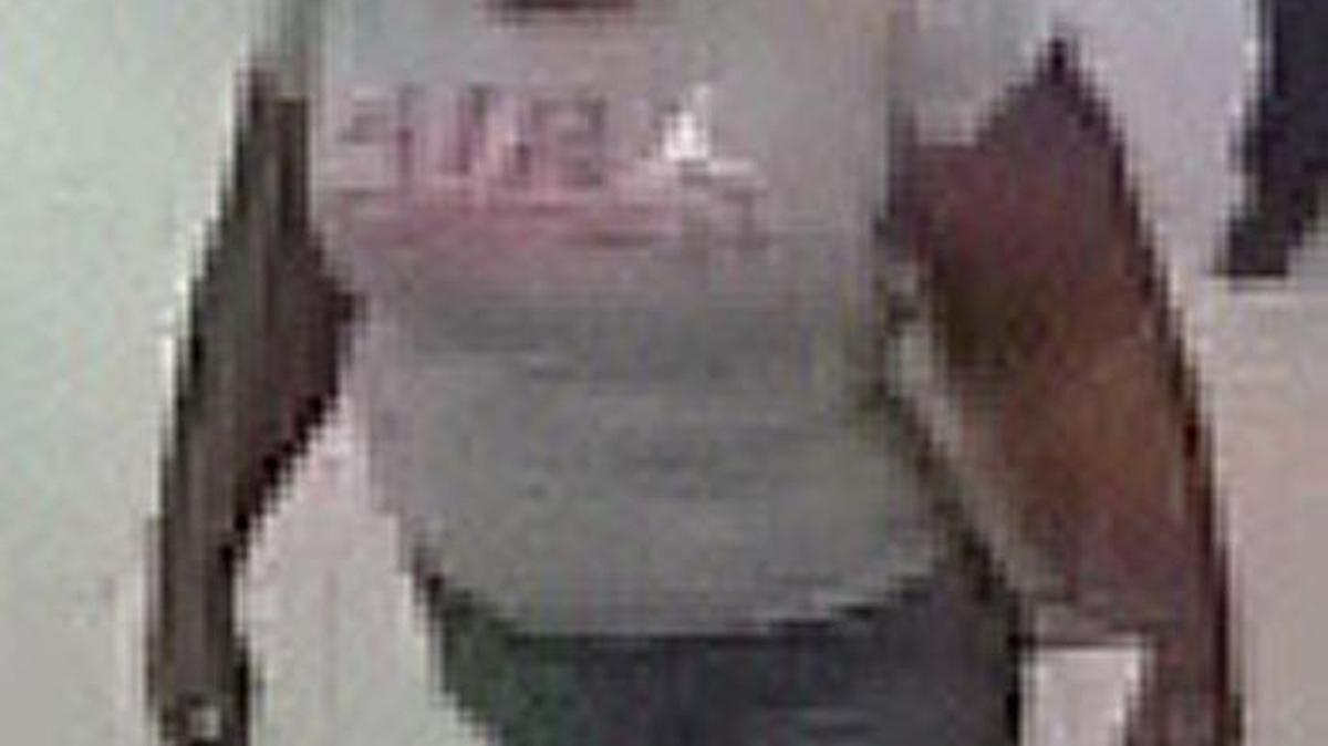 Police say this woman with holes in the front legs of her pants is one of three sought in a felony shoplifting reported May 24 at the Foot Locker at Edgewater Mall in Biloxi.