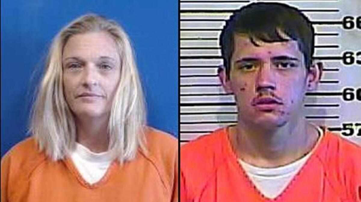 Brandi Williams, left, and Ryan Cody Goodman