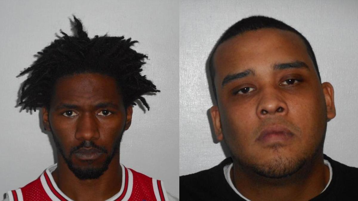 Markil Jackson, left, and Blaise Tucker