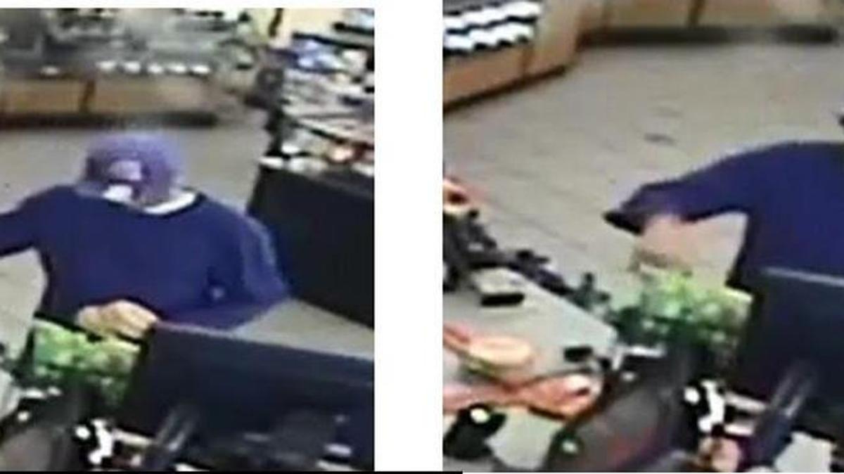 Gulfport police are searching for this man, accused of using a stolen credit card to purchase gas.