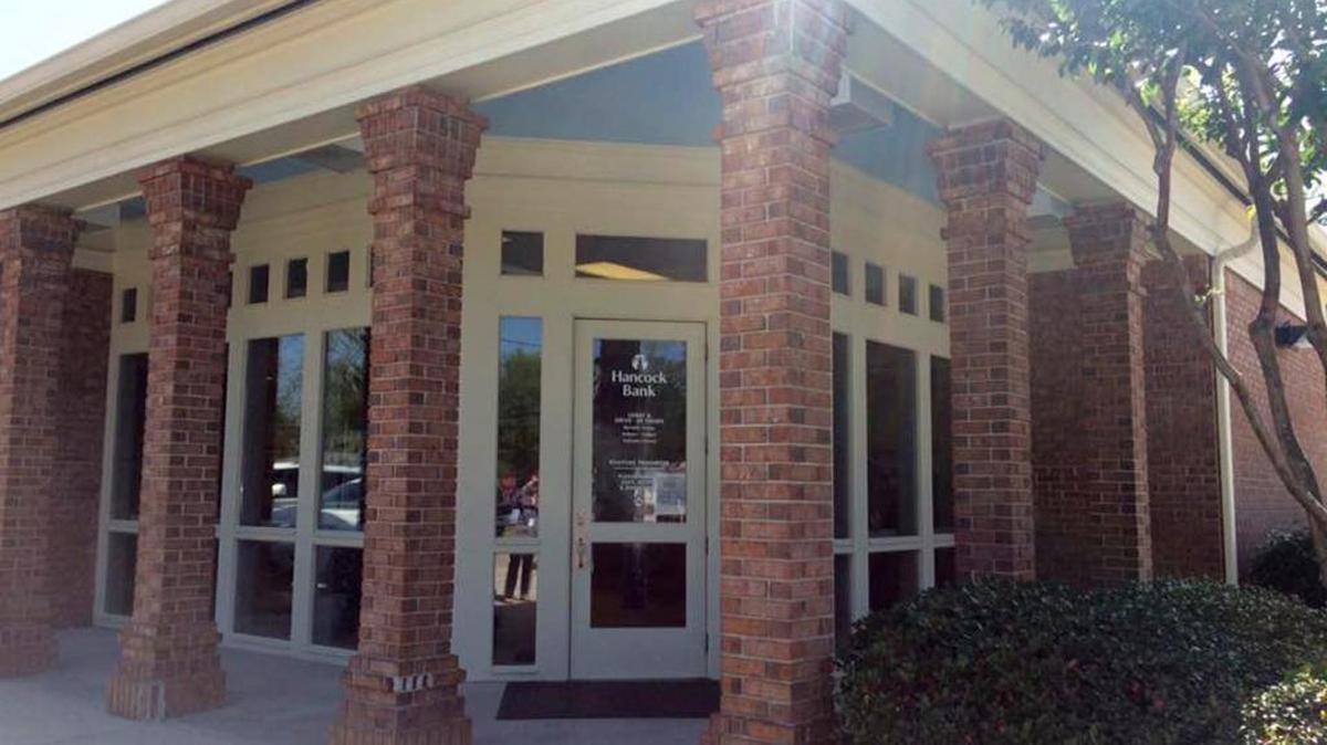 The Hancock Whitney Bank branch at Beatline and Pineville roads in Long Beach is one of six branches in South Mississippi closing in October.